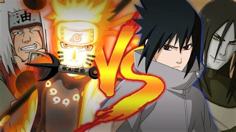 Naruto E Jiraiya Vs Sasuke E Orochimaru Combate De Mittos 12 Youtube