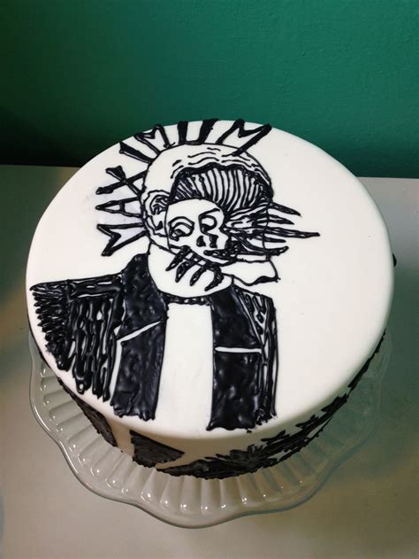 Punk Rock Cake Kaitlyn Reid Designs