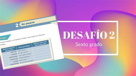 Desafío 74 más unidades para medir, desafío 74 quinto grado, desafíos matemáticos, desafíos que tan confiables son tus respuestas, porque comparando entre otras páginas tienen resultados. Desafío 2, sexto grado. - YouTube