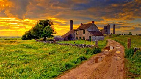 Old Farm Wallpapers Top Free Old Farm Backgrounds Wallpaperaccess