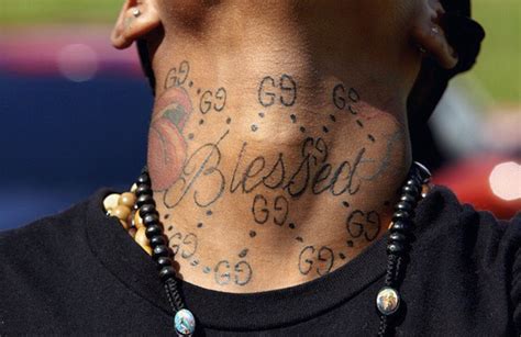 blessed gangster neck tattoos for men best tattoo ideas