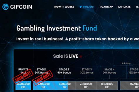 GIFcoin: Gambling Investment Fund - An Ethereum-based ...