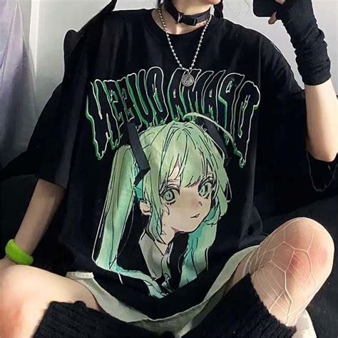 Anime Harajuku Gothic Cool Girl Unisex T Shirt Et1627 Tr