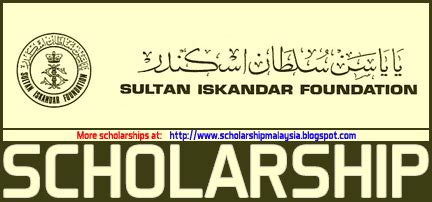 This scholarship aims to support malaysian government's effort to attract, motivate and retain talented. Sultan Iskandar Foundation Scholarship (Postgraduate) 2015 ...