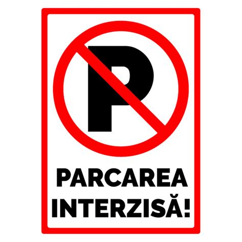 Indicator Parcarea Interzisa