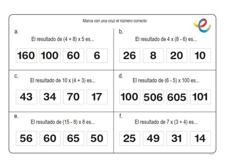 9 de mayo de 2013. Resultado de imagen para ejercicios mentales matematicos para niños | Matemáticas para niños ...