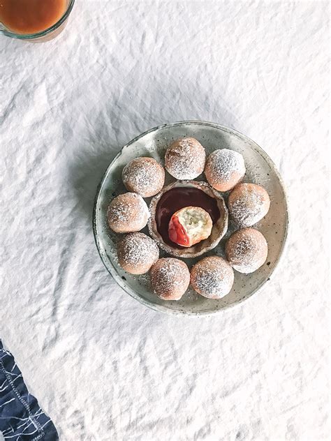 After i first saw lady and pups' post on mochi donuts, i couldn't stop dreaming about making them. Mochi Doughnuts with Dipping Jams for Hanukkah ...
