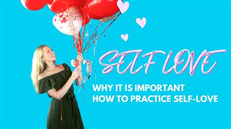 How To Practice Self Love Youtube