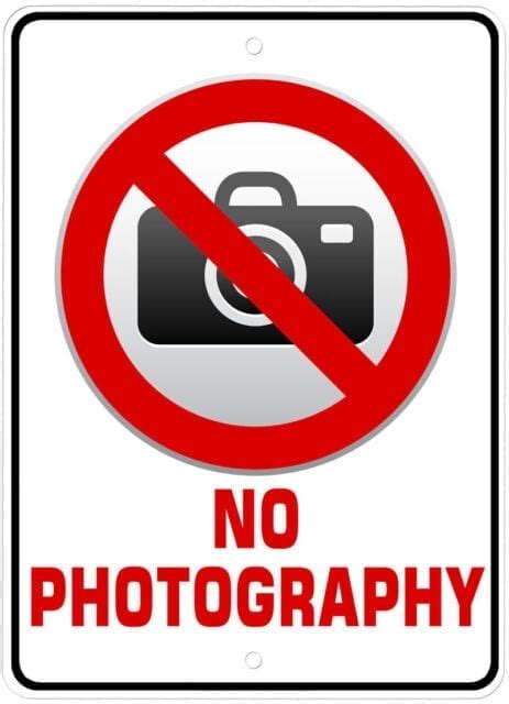 No Photography Please Commercial Kings