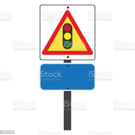 Traffic Signal Symbol Sign Stop Ahead Signs Traffic Light Ahead Warning