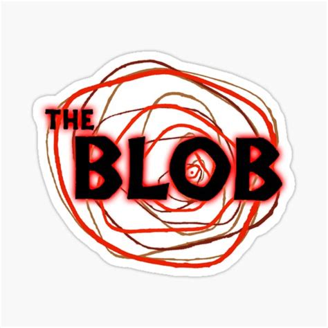 The Blob Stickers Redbubble