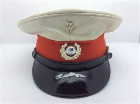 Royal Marines Vintage Officers No1 Dress Cap Hat By Herbert Johnson
