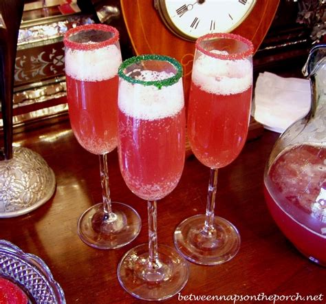 From mulled sloe gin to espresso martinis and something to give your prosecco a festive twist, we've got something for everyone! Champagne Punch for Christmas or New Year's Eve or New Year's Day