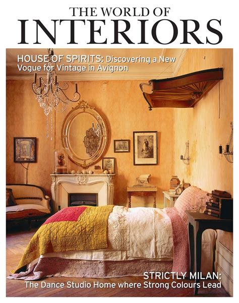 The World Of Interiors Magazine Cover June 2014 Interiors By Color