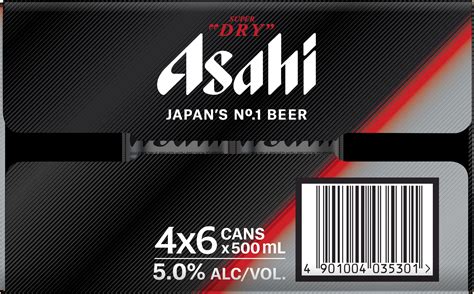 Buy Asahi Super Dry Cans 500ml Online