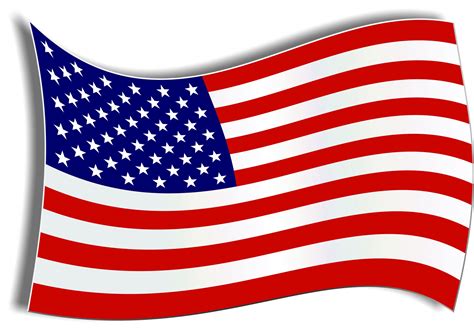 Flowing American Flag Clipart 20 Free Cliparts Download