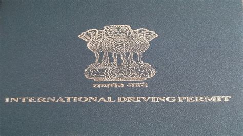 International Driving License From India Idp Application