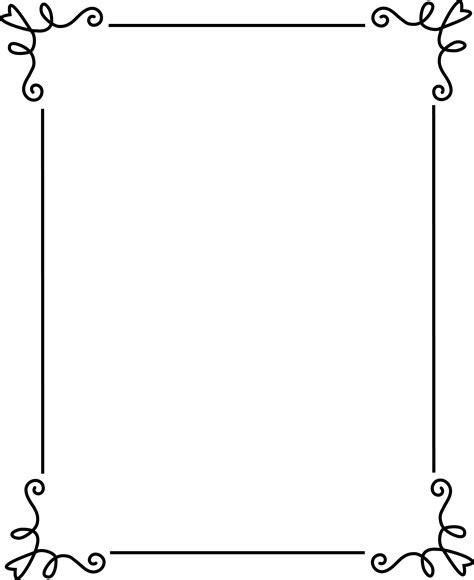 Free Simple Page Borders Download Free Simple Page Borders Png Images