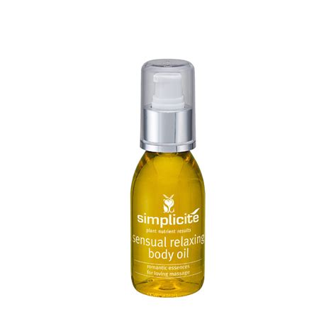Sensual Relaxing Body Oil Simplicite Skin Care