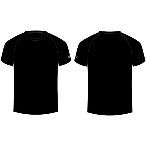 A Blank Black T Shirt Design Clipart Best