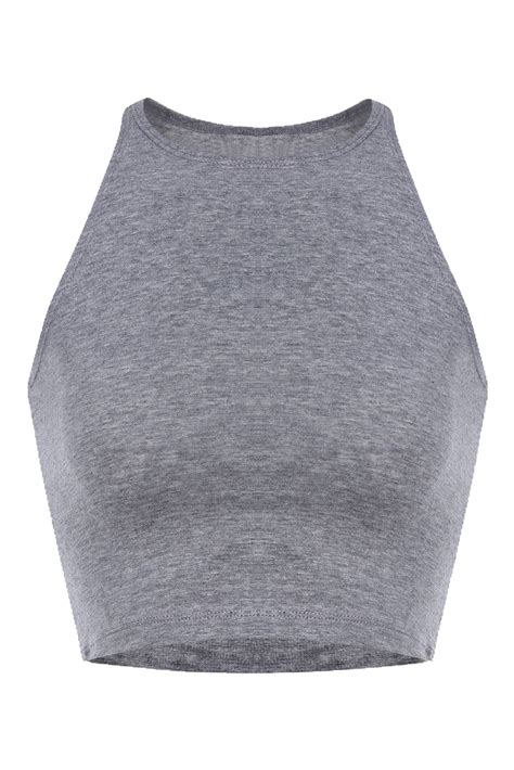Pin By Patience Rose On Clothes Png Crop Top Outfits Grey Crop Top