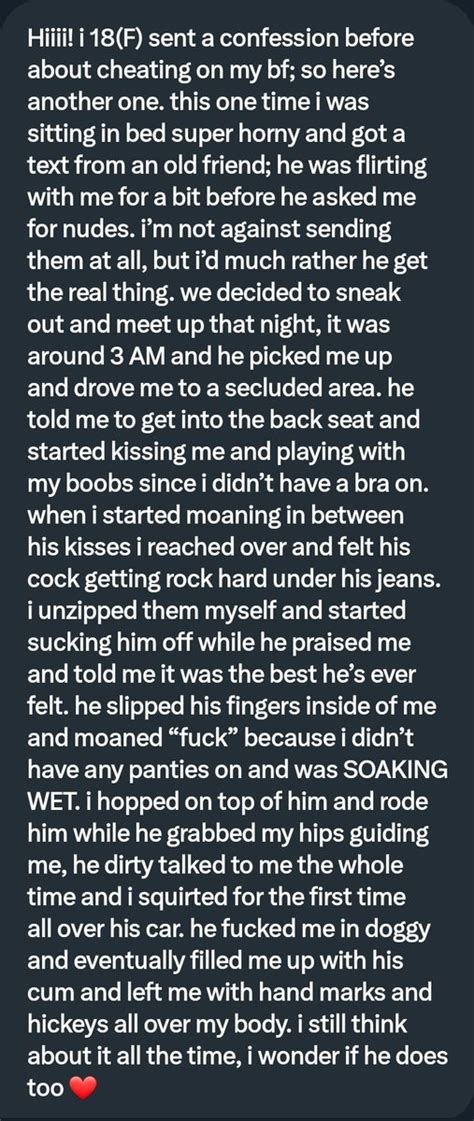 Pervconfession On Twitter She Got Fucked By A Friend In The Backseat Of A Car