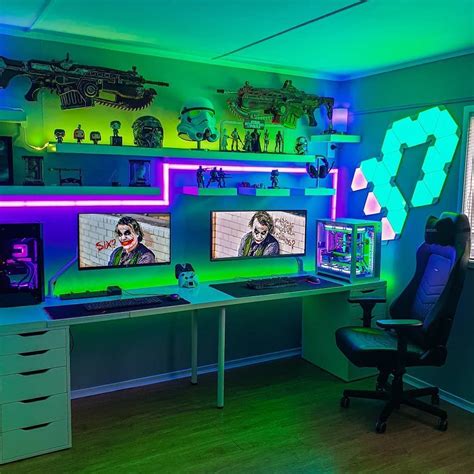 Small Gaming Room Ideas Computer Gaming Room Video Game Rooms Video