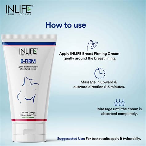 Buy Inlife B Firm Natural Breast Firming Massage Cream G For Breast