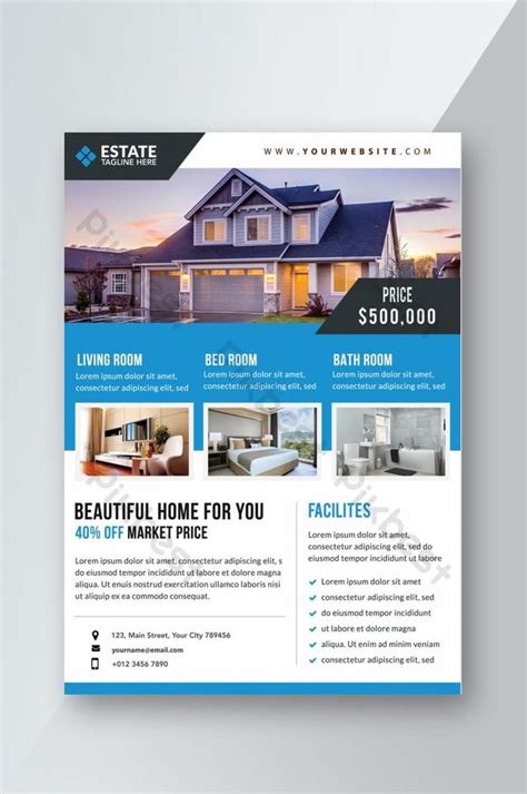 Real Estate Flyerpikbest In 2020 Typography Poster Design Real