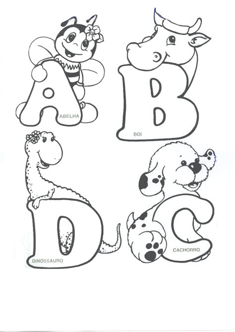 Alfabeto Animais Parte 1 · Alfabetização Blog