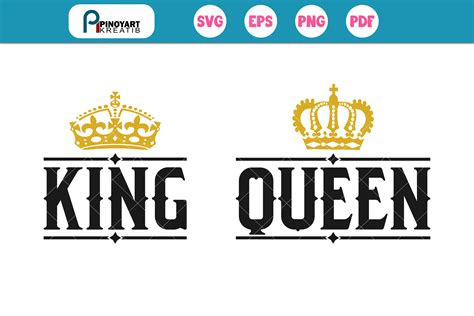 Free 77 King Queen Crown Svg SVG PNG EPS DXF File