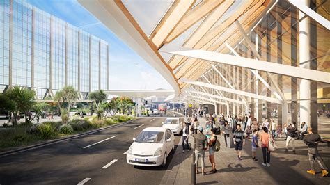 Auckland Airport Terminal Development Plan Projects Grimshaw