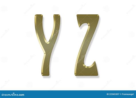Capital Letter Gold Alphabet Stock Illustration Illustration Of Shiny