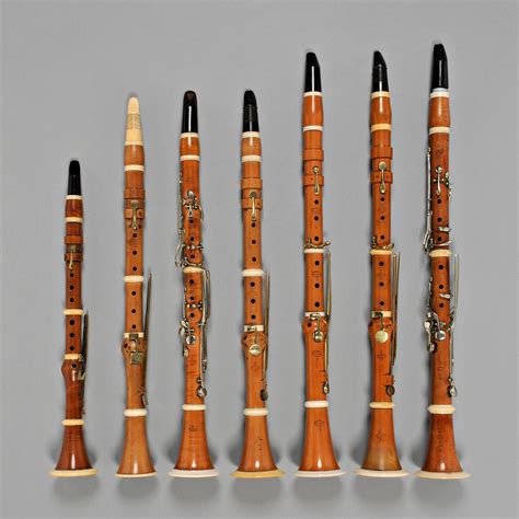 Clarinets In Eb C Bb France 19th C Clarinet Musical