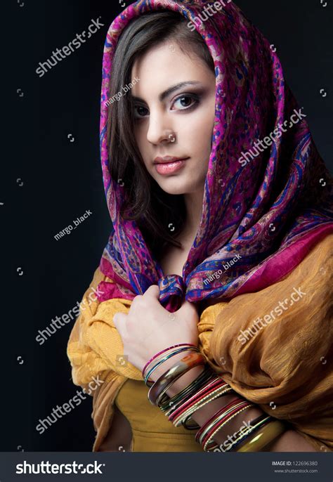 Beautiful Indian Girl Stock Photo 122696380 Shutterstock