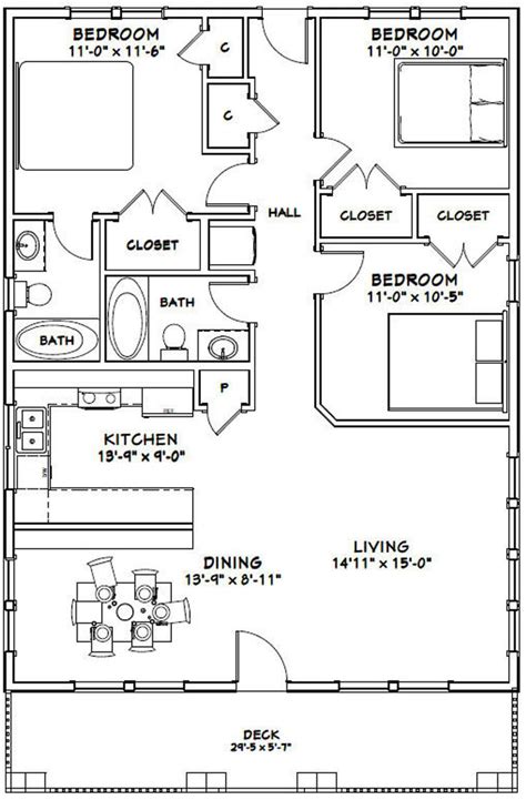 3 Bedroom Floor Plans 1200 Sq Ft Floorplansclick
