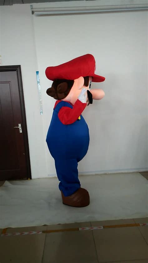 Bswm8 Super Mario Head Mascot Costume The Head Of Super Mario Mascot