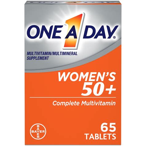 One A Day Womens 50 Multivitamin Tablets Multivitamins For Women 65