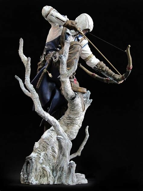 Assassin S Creed III Connor The Hunter 26cm PVC Figure Statue New In