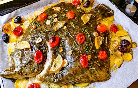 Baked Turbot The Cooking Elf