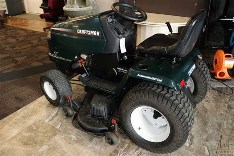 Craftsman Gt Automatic Riding Mower With 50 Cut Kohler Pro 24 Hp V