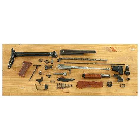 Used Bulgarian Ak 47 Replacement Parts Kit With Folding Stock 293326