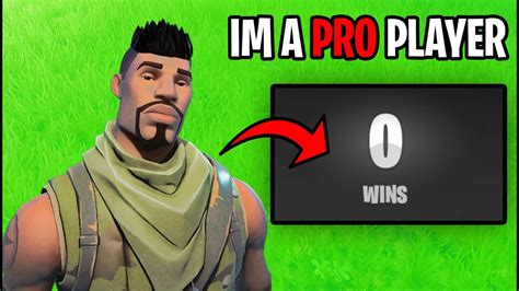 Default Skin Lied About Being A Pro Player Fortnite Youtube