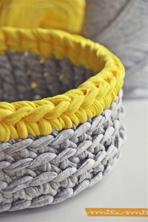 Hoy te proponemos más de 10 ideas de trapillo casero. 12 Ideas para hacer con trapillo o crochet XXL - Paperblog