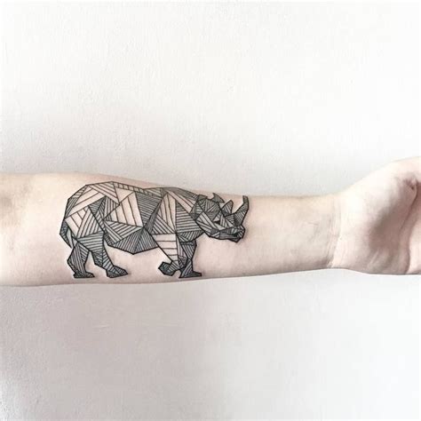28 Creative Rhino Tattoo Designs And Ideas Page 2 Of 2 Tattoobloq