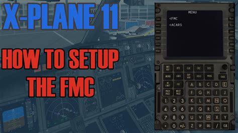 This has become the standard in pc simulation, with an estimated 75% of the market using this package. HOW TO SETUP THE FMC X-Plane 11 (SIMPLE) - YouTube