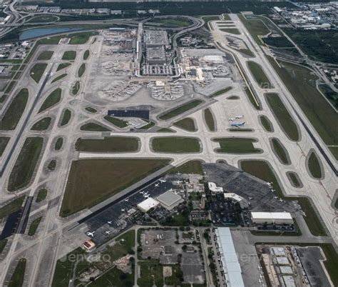Aerial View Of Fort Lauderdale Hollywood International Airport