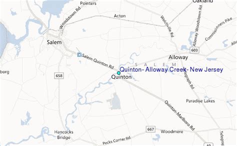 Quinton Alloway Creek New Jersey Tide Station Location Guide