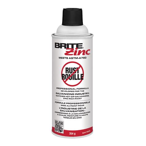 CRC CANADA BRITE Zinc® Corrosion Inhibitor, Aerosol Can, 12.5 oz. AD141 ...