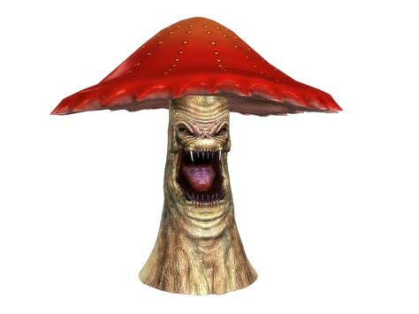 3dfoin Mushroom Monster Animated 3d Model